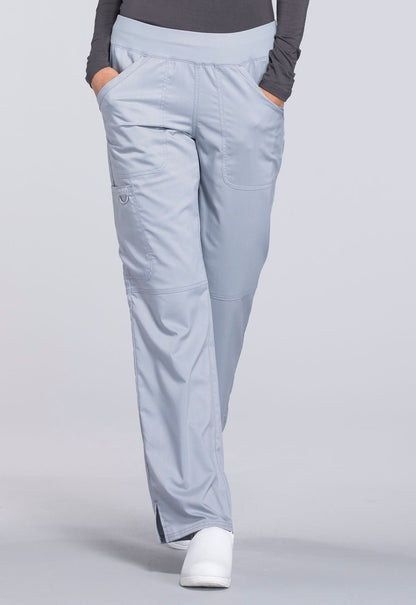 Cherokee WW Revolution Pull On Pant WW110 in Ciel, Grey, Royal, Turquoise - Scrubs Select