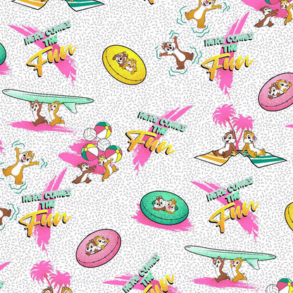 Chip N Dale Tooniforms Disney V Neck Medical Scrub Top TF614 CDBF - Scrubs Select