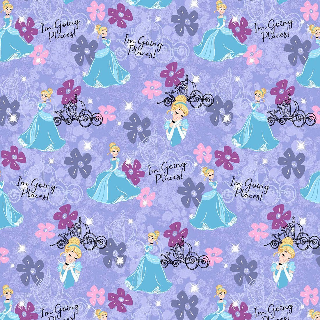 Cinderella Cherokee Tooniforms Disney V Neck Scrub Top TF641 PRGM - Scrubs Select