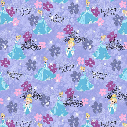 Cinderella Cherokee Tooniforms Disney V Neck Scrub Top TF641 PRGM - Scrubs Select