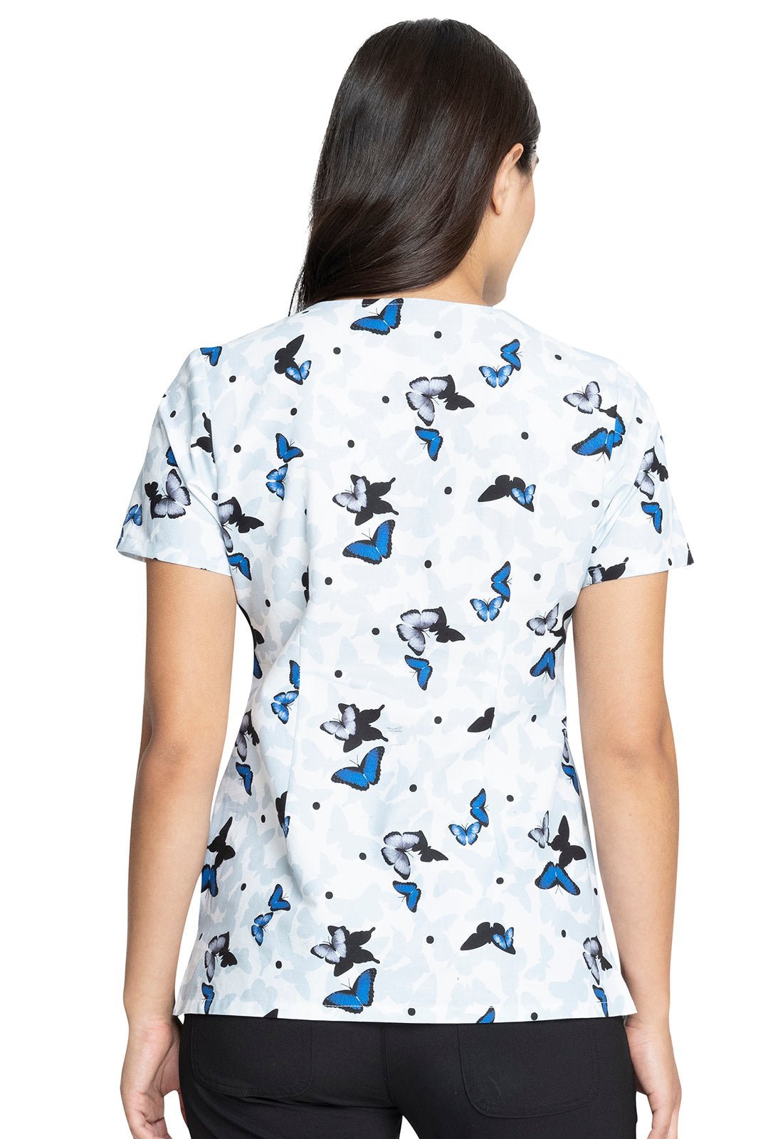 Cinderella Tooniforms Licensed Disney V Neck Scrub Top TF626 PRAA - Scrubs Select