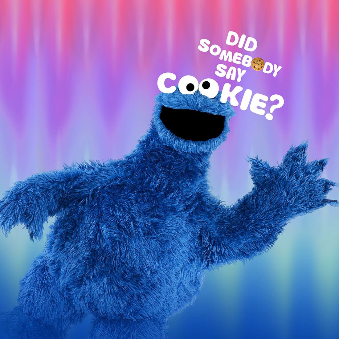 Cookie Monster Tooniforms Licensed Sesame Street V-Neck Scrub Top TF627 SWSL - Scrubs Select