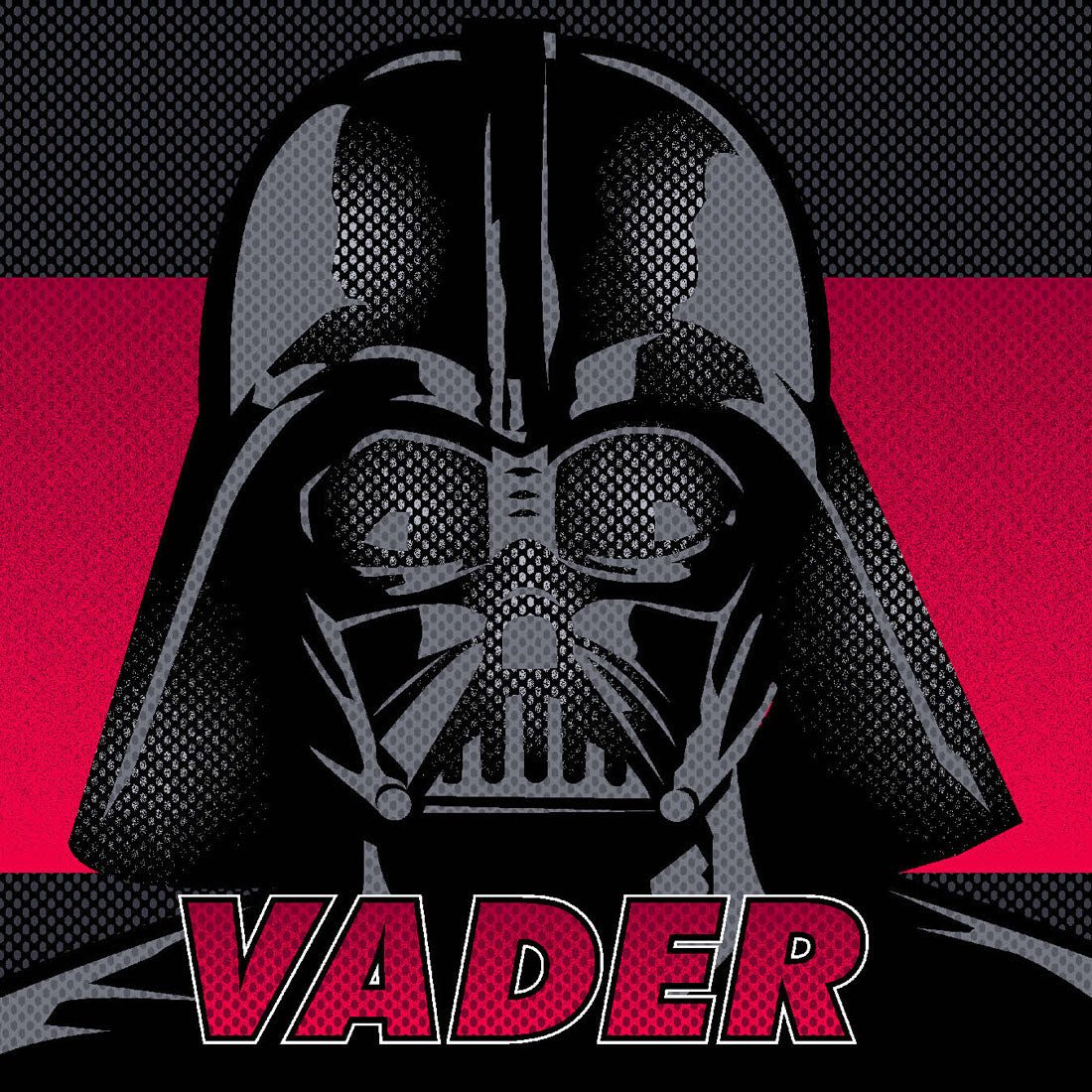 Darth Vader Tooniforms Licensed Star Wars V Neck Scrub Top TF745 SRVA - Scrubs Select