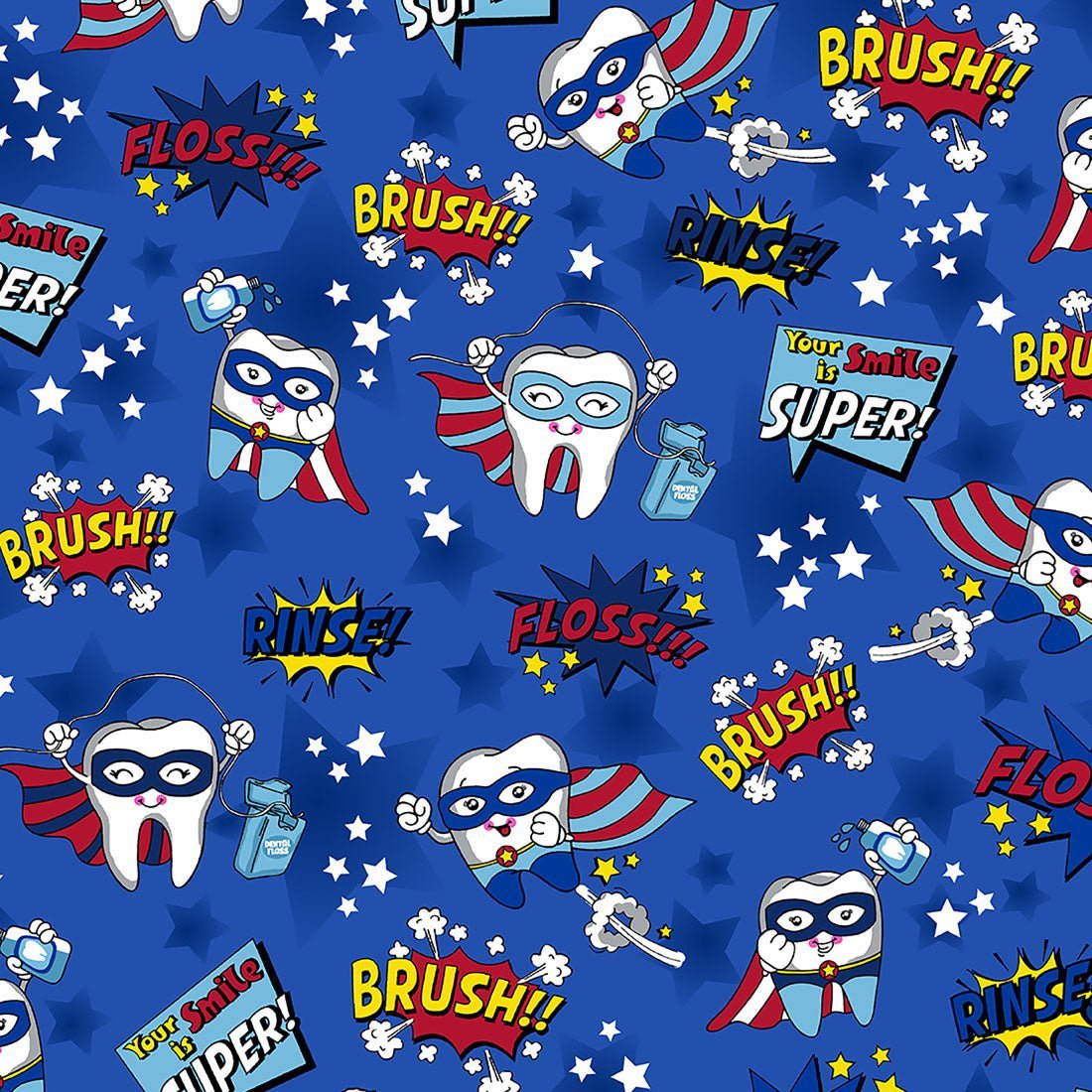 Dental Dickies EDS Print V Neck Scrub Top DK721 SUSM - Scrubs Select