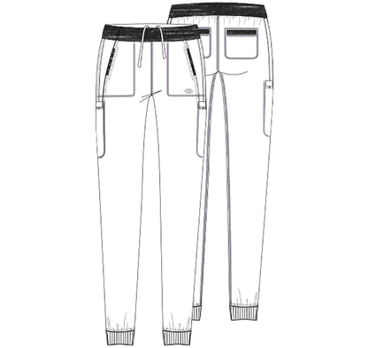 Dickies Dynamix Jogger Pant DK185 in Black, Navy, Pewter, Royal - Scrubs Select