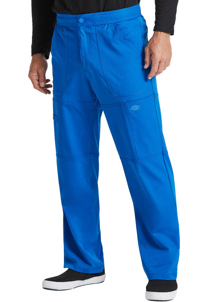 Dickies Dynamix Men's Zip Fly Cargo Scrub Pant DK110 Black, Navy, Pewter, Royal - Scrubs Select