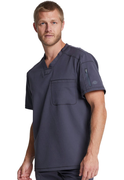 Dickies Dynamix Scrubs Men's Tuckable V Neck Top DK610 - Scrubs Select