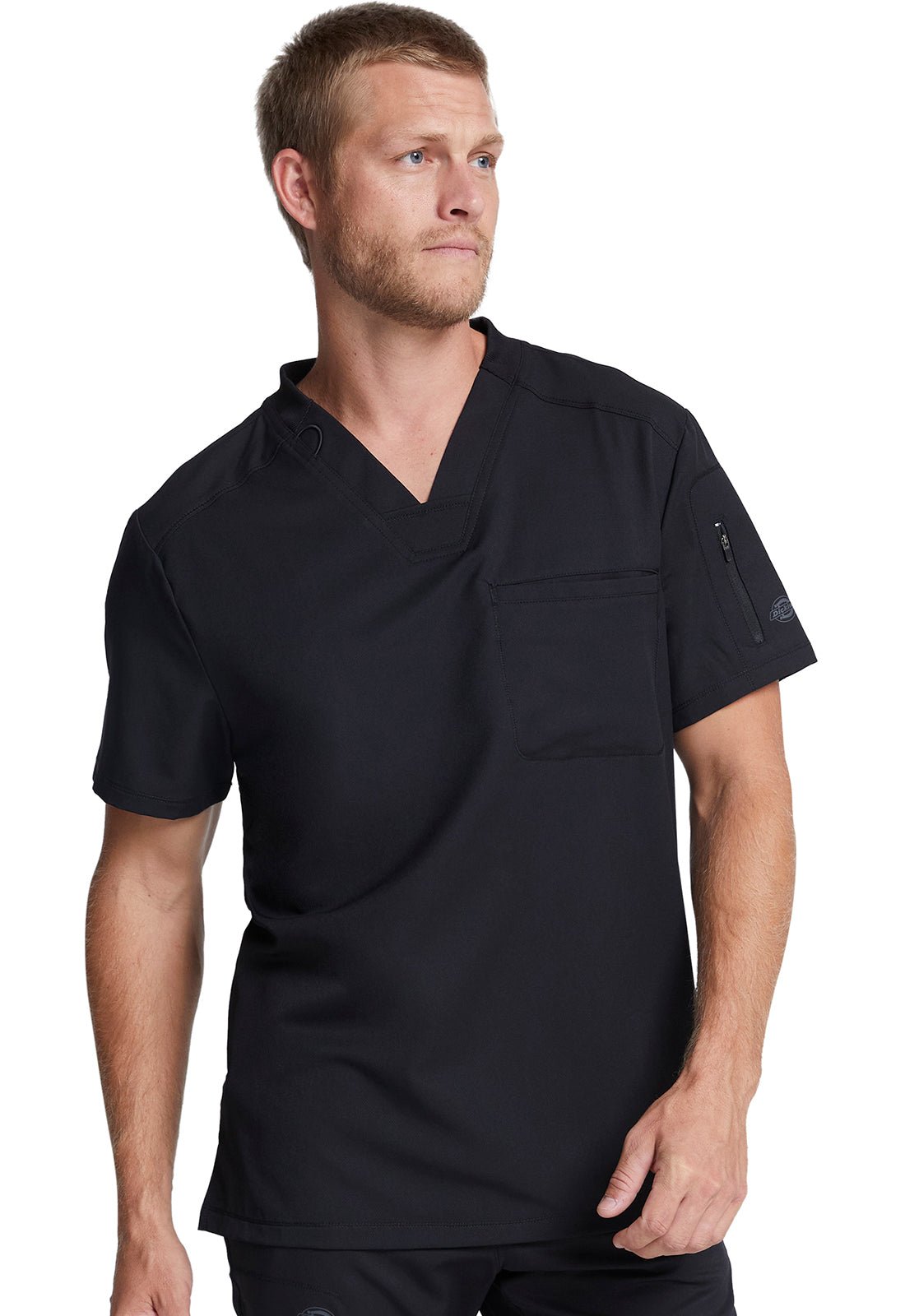 Dickies Dynamix Scrubs Men's Tuckable V Neck Top DK610 - Scrubs Select