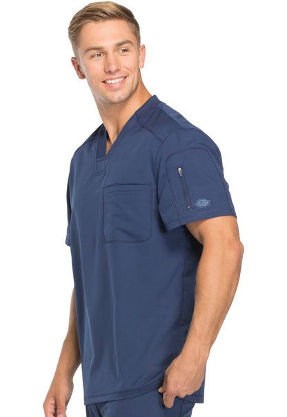 Dickies Dynamix Scrubs Men's Tuckable V Neck Top DK610 - Scrubs Select