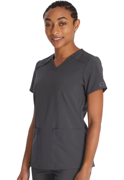 Dickies EDS Essentials Scrubs V Neck Top DK615 - Scrubs Select