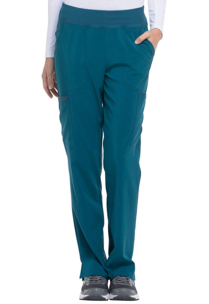 Dickies EDS Essentials Tapered Leg Pant DK005 in Caribbean, Hot Pink, Red, Teal - Scrubs Select