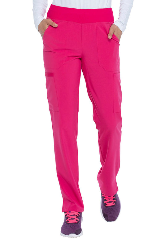 Dickies EDS Essentials Tapered Leg Pant DK005 in Caribbean, Hot Pink, Red, Teal - Scrubs Select