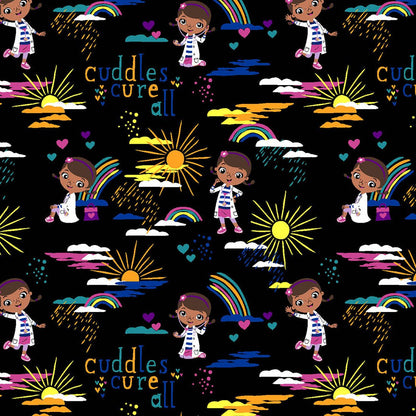 Doc McStuffins Cherokee Tooniforms Disney V Neck Scrub Top TF757 DCCA - Scrubs Select