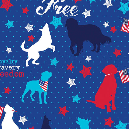 Dog Cherokee Print Dog Is Good V Neck Scrub Top CK671 OGBF - Scrubs Select