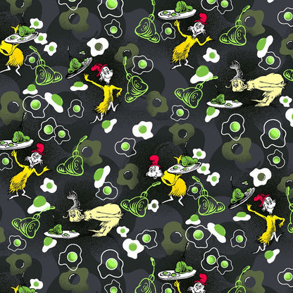 Dr. Seuss Cherokee Tooniforms Unisex V Neck Scrub Top TF687 SEDS - Scrubs Select