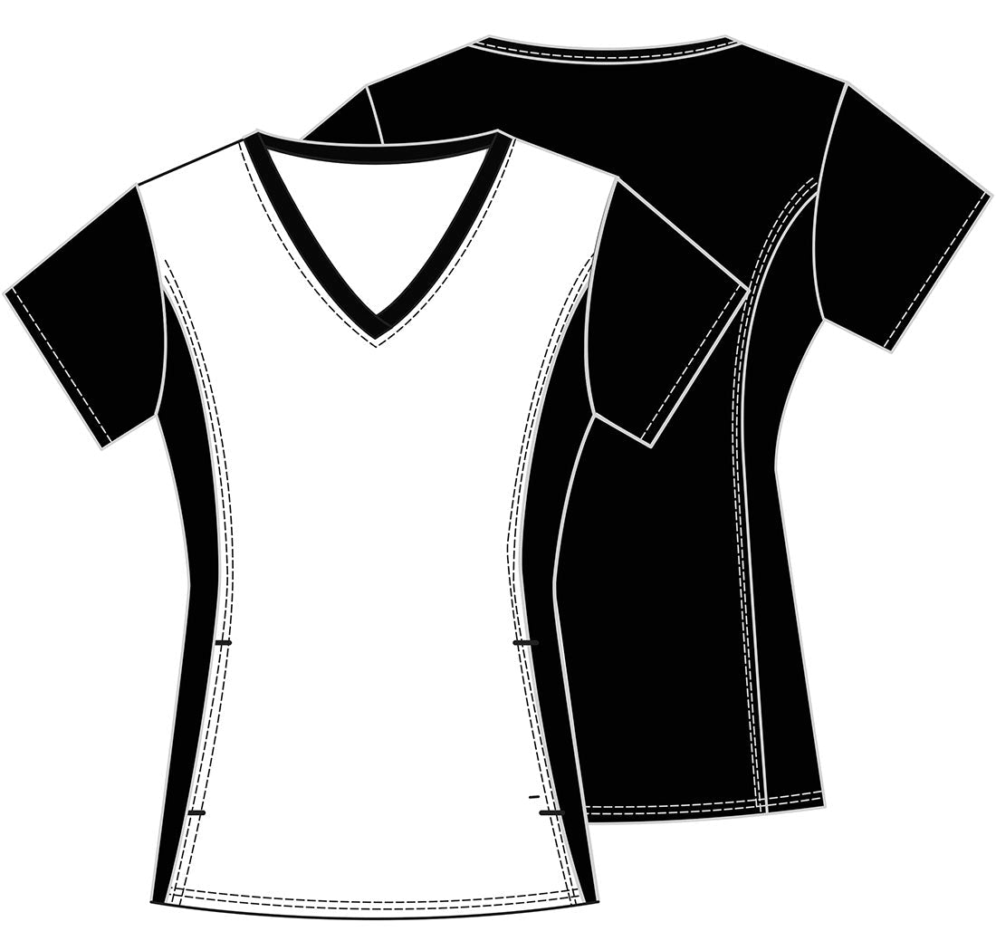 Dr. Seuss Tooniforms Licensed V Neck Scrub Top TF670 SESI - Scrubs Select