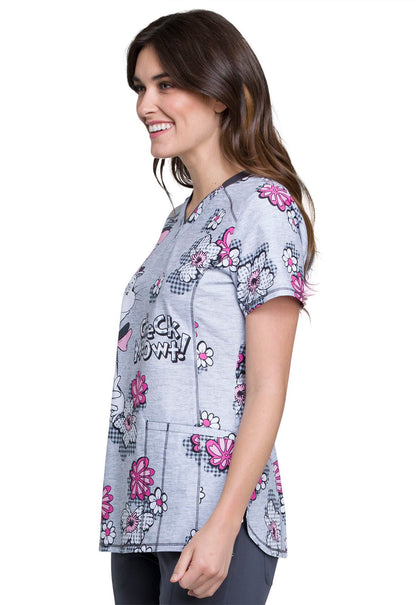 Dr. Seuss Tooniforms Licensed V Neck Scrub Top TF720 SECM - Scrubs Select