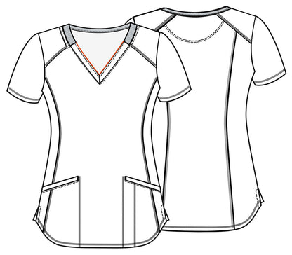 Dr. Seuss Tooniforms Licensed V Neck Scrub Top TF720 SECM - Scrubs Select