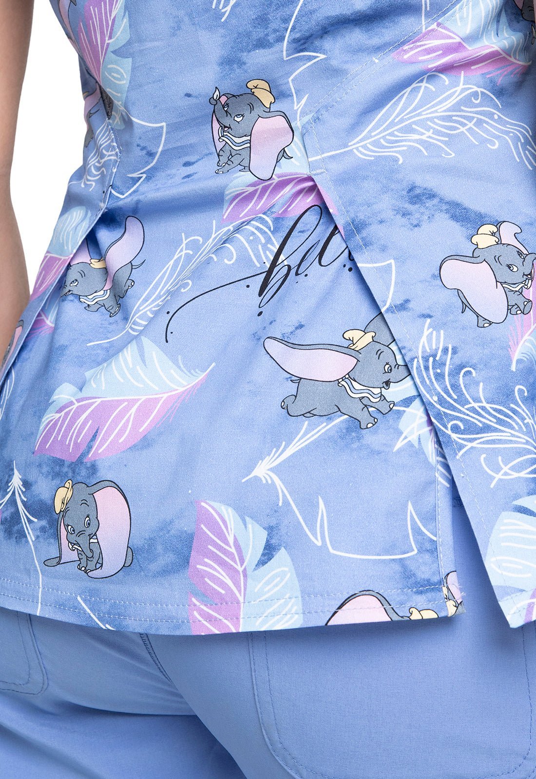 Dumbo Tooniforms Disney V Neck Scrub Top TF756 DUBE - Scrubs Select
