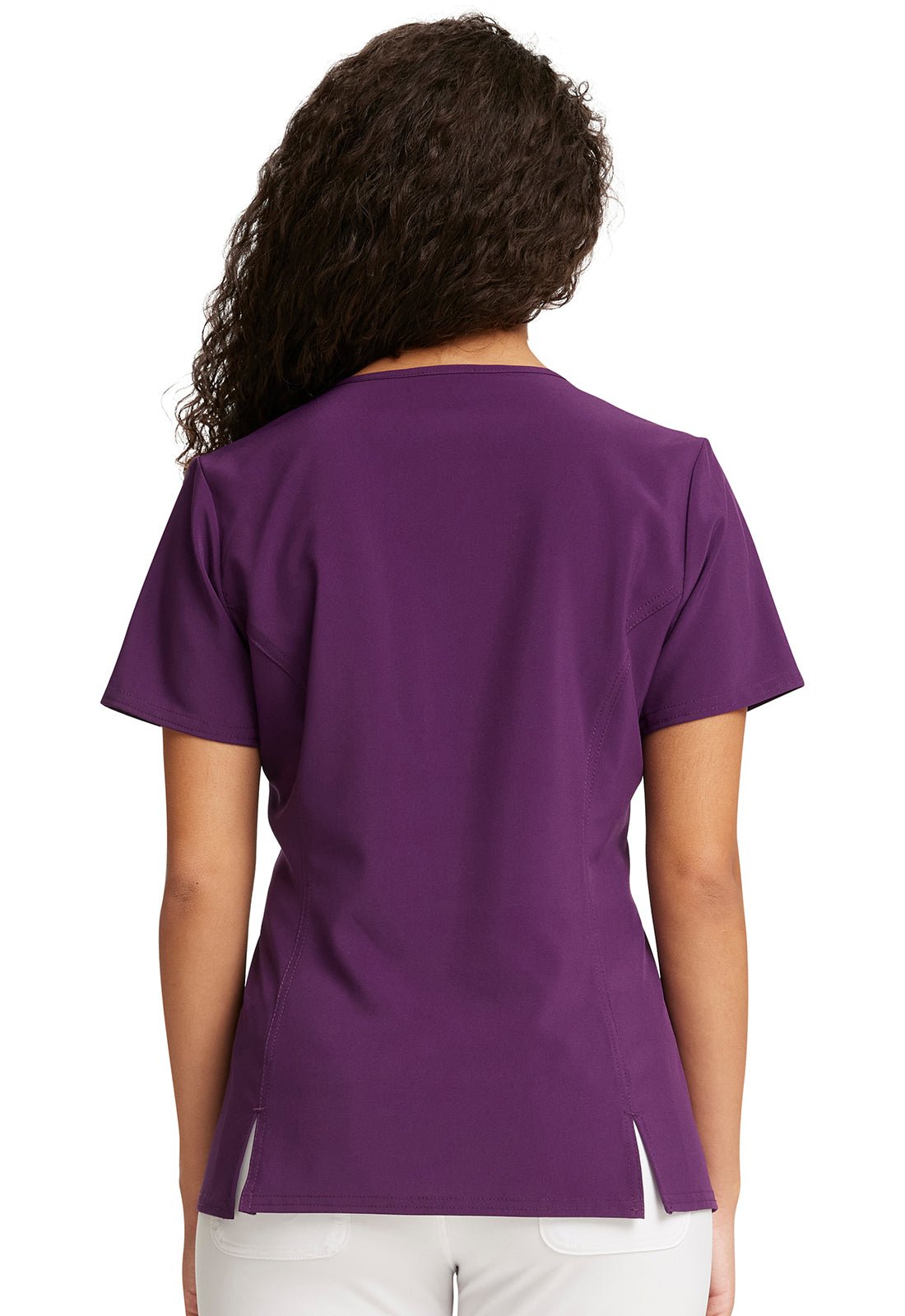 Elsa Anna Tooniforms Licensed Disney Frozen V Neck Scrub Top TF627 FZSI - Scrubs Select