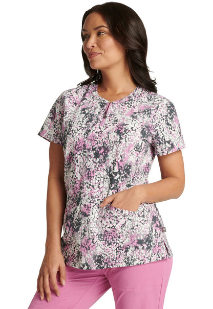 Femme Skin Healing Hands Zip Front Scrub Top 2275 SFES - Scrubs Select