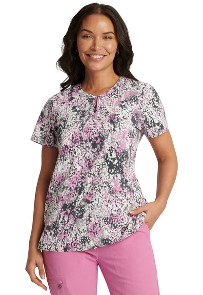 Femme Skin Healing Hands Zip Front Scrub Top 2275 SFES - Scrubs Select