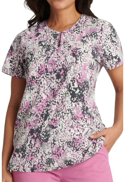 Femme Skin Healing Hands Zip Front Scrub Top 2275 SFES - Scrubs Select