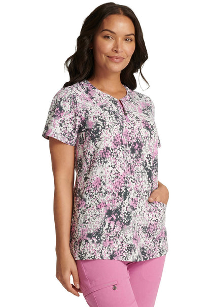 Femme Skin Healing Hands Zip Front Scrub Top 2275 SFES - Scrubs Select