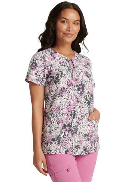 Femme Skin Healing Hands Zip Front Scrub Top 2275 SFES - Scrubs Select