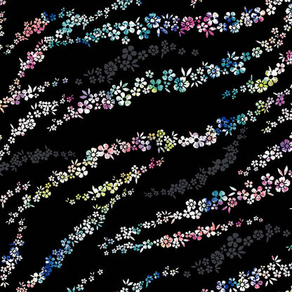 Floral Dickies Print V Neck Scrub Top DK656 BMWD - Scrubs Select