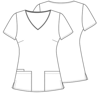 Frankenstein Tooniforms V Neck Scrub Top TF614 MSMW - Scrubs Select