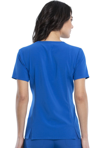 Frosty The Snowman Tooniforms Licensed V Neck Scrub Top TF627 FRLN - Scrubs Select