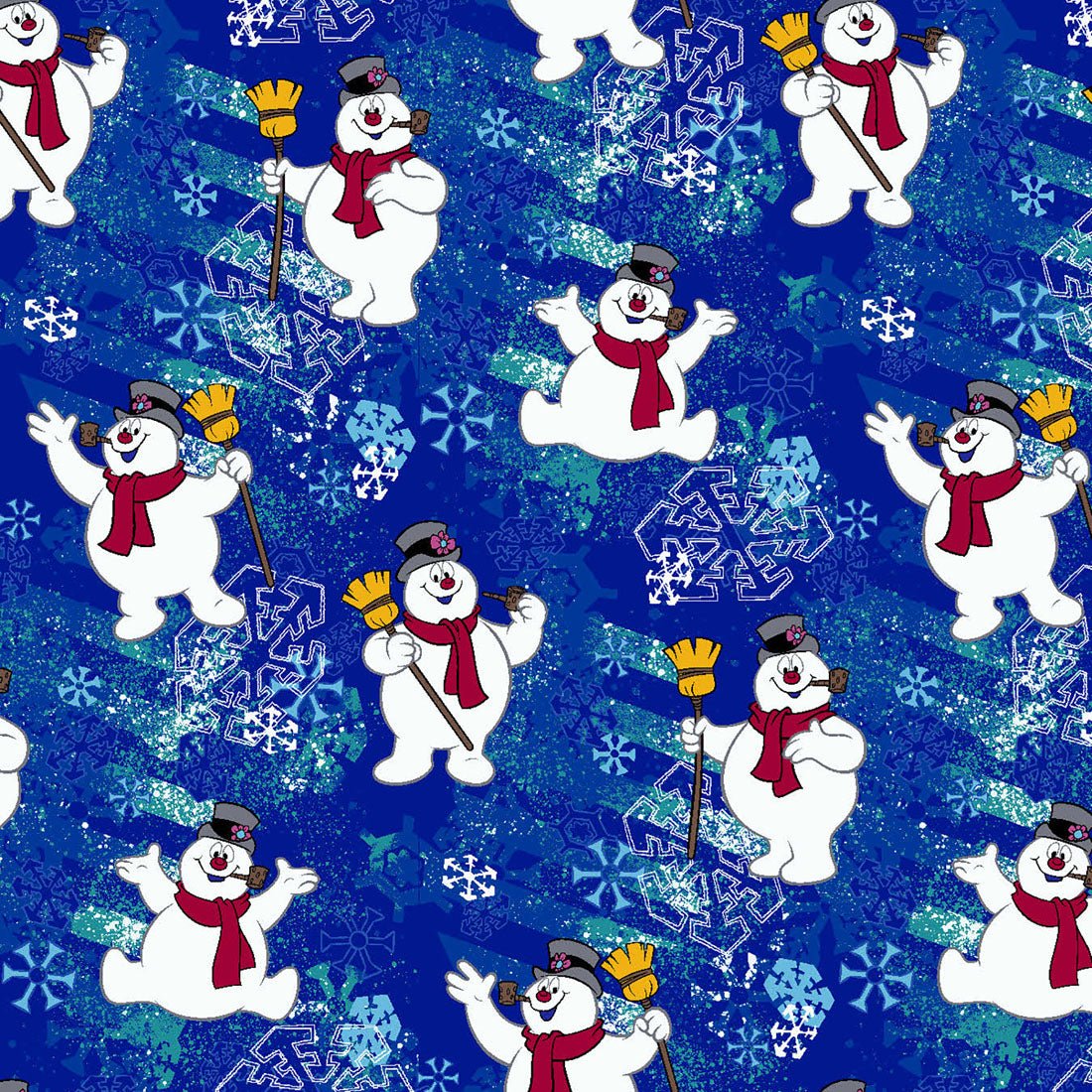 Frosty The Snowman Tooniforms V Neck Scrub Top TF614 FRSY - Scrubs Select