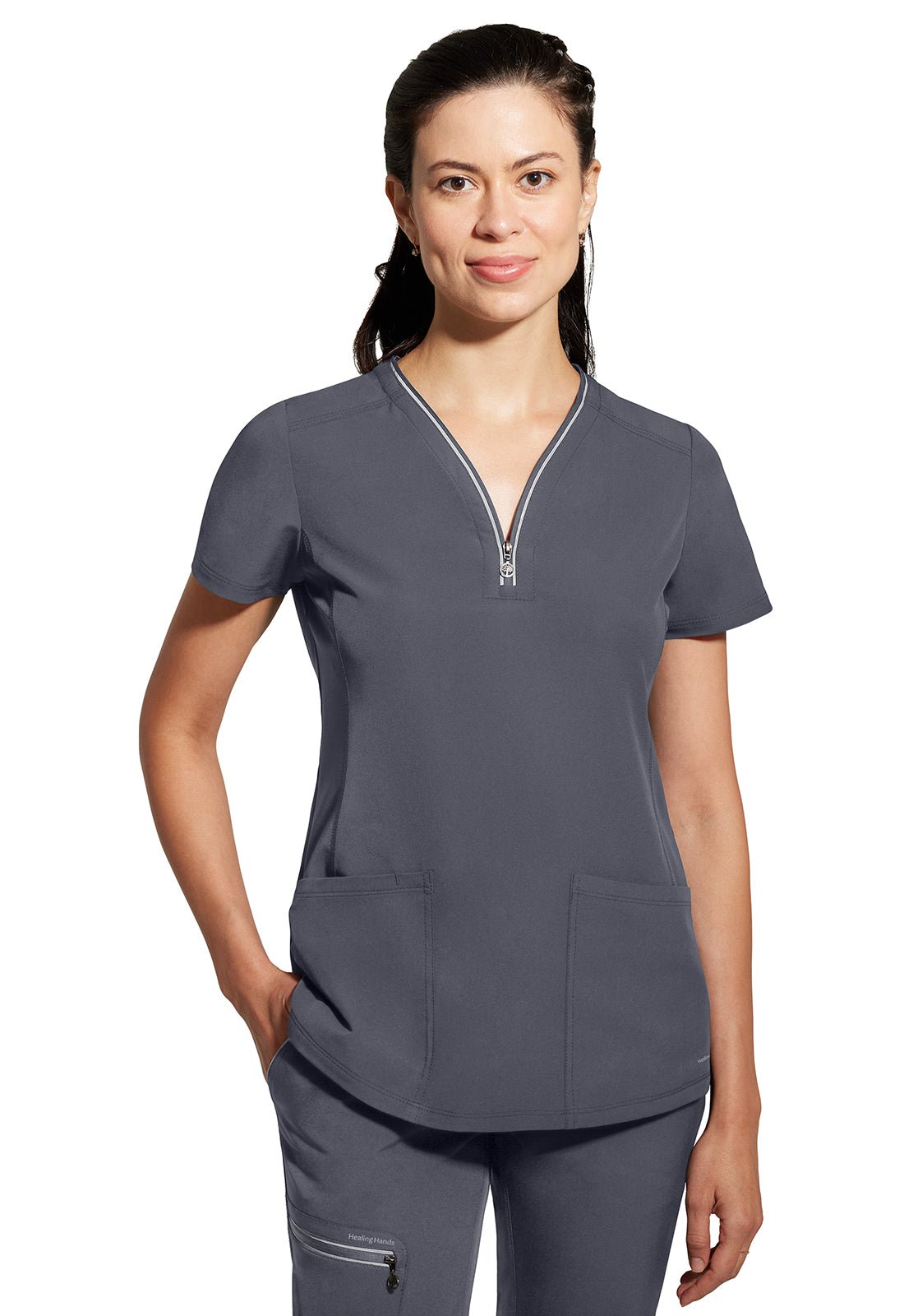 Healing Hands 360 Scrubs Sonia V Neck Top 2274 - Scrubs Select