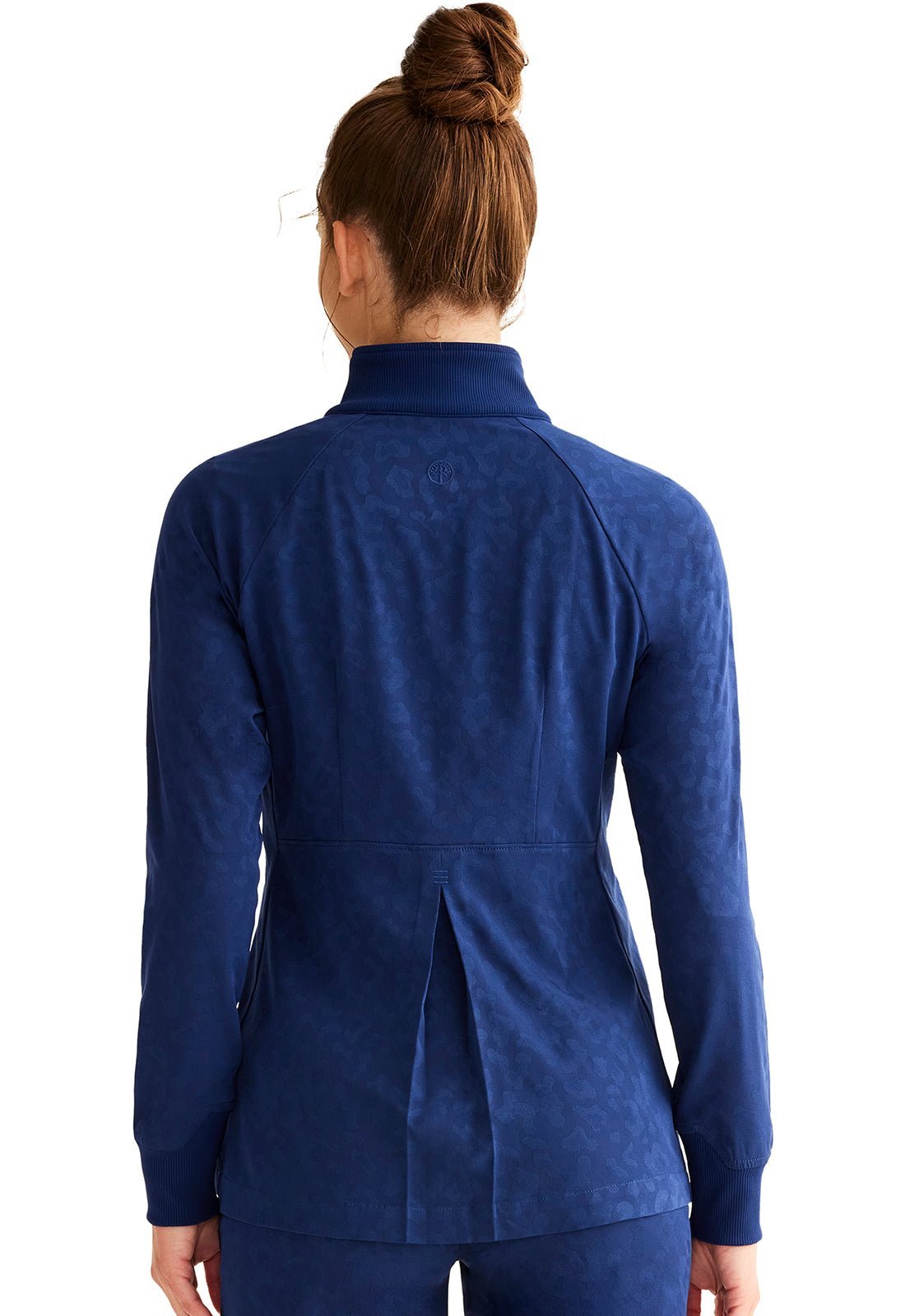 Healing Hands Purple Label Women's Devon Leopard Scrub Jacket