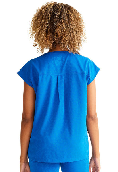 Healing Hands Purple Label Scrubs Jayden Round Neck Top HH602 - Scrubs Select