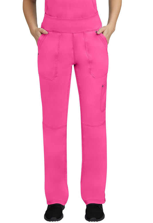 Healing Hands Tori Yoga Scrub Pant 9133 in Black, Pewter, Shocking Pink, Turquoise - Scrubs Select