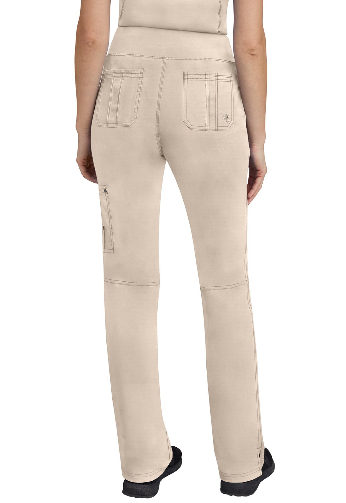 Healing Hands Tori Yoga Scrub Pant 9133 in Khaki - Scrubs Select