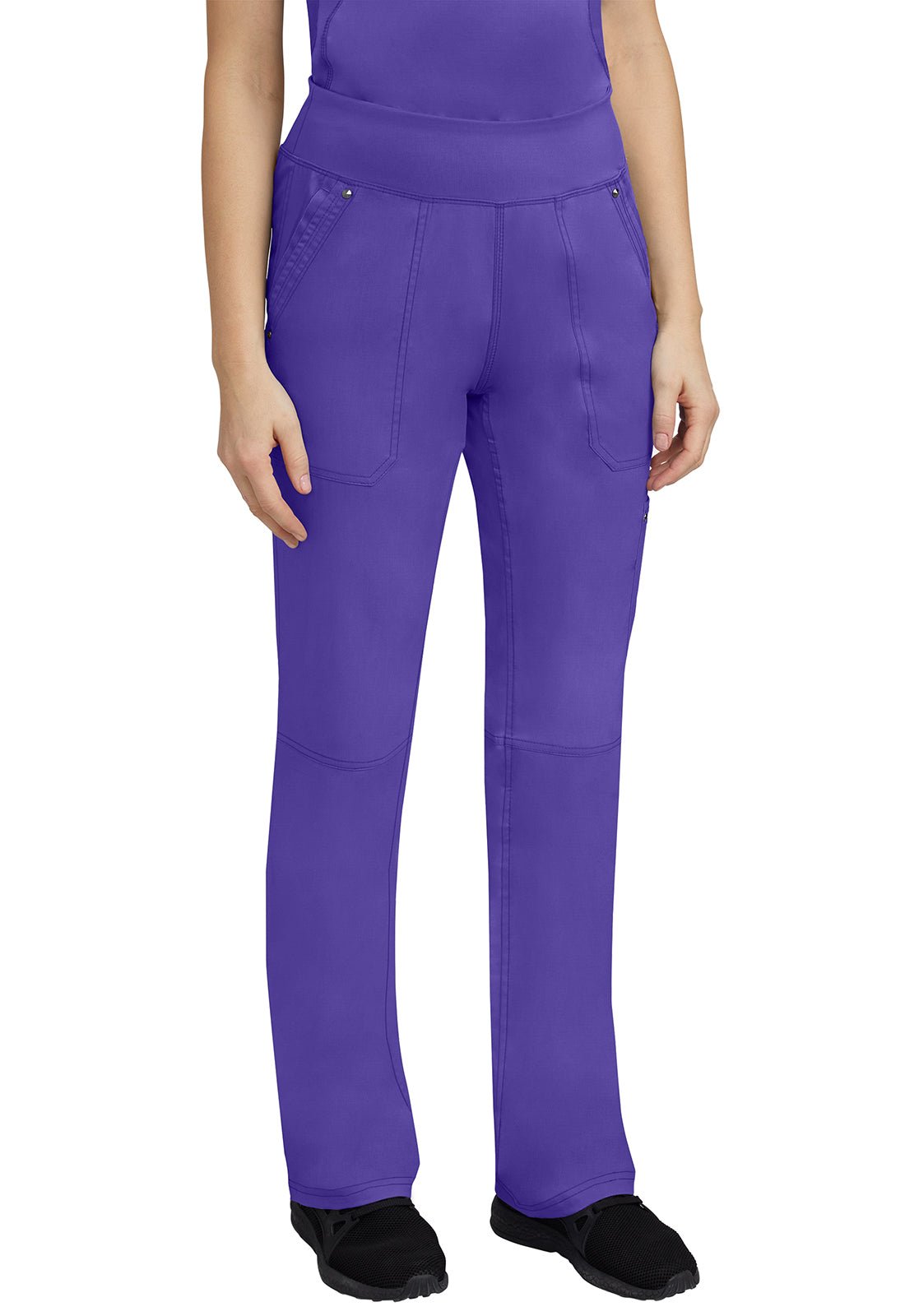 Healing Hands Tori Yoga Scrub Pant 9133 in Purple, Seabrook, Taffy Pink - Scrubs Select