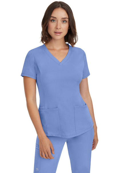 Healing Hands Works Scrubs Monica V Neck Top 2500 - Scrubs Select
