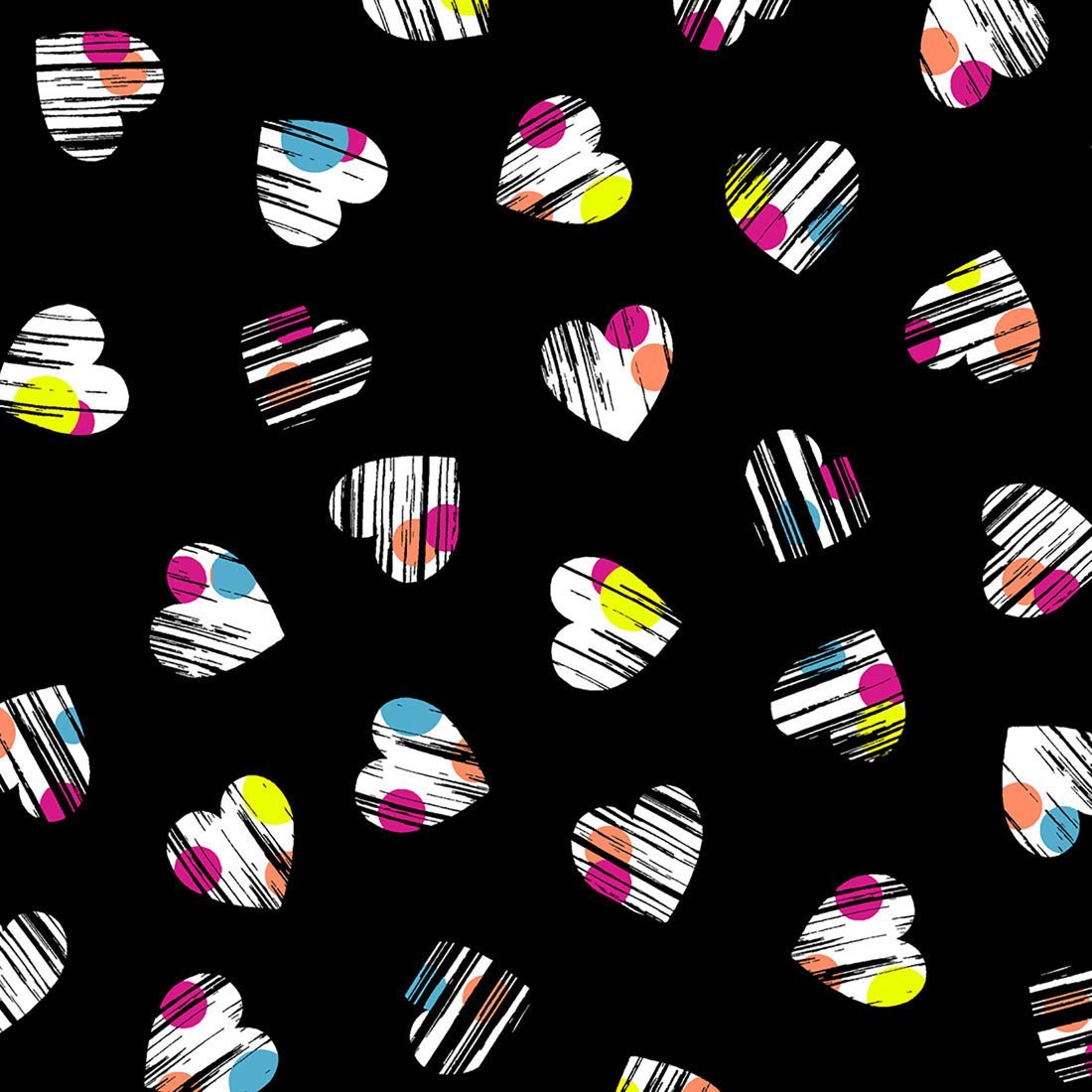 Heart Print Dickies EDS Snap Front Scrub Jacket DK309 LVDT - Scrubs Select