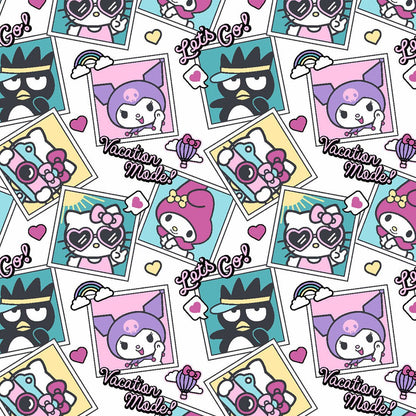 Hello Kitty Cherokee Tooniforms Sanrio Round Neck Scrub Top TF787 HSLG - Scrubs Select