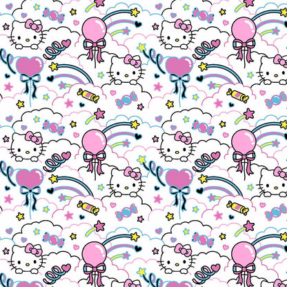 Hello Kitty Cherokee Tooniforms Sanrio Rounded V Neck Scrub Top TF786 HKMS - Scrubs Select