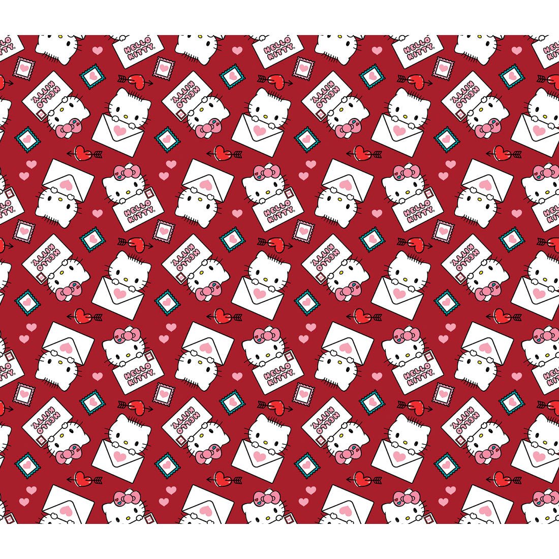 Hello Kitty Tooniforms Licensed Sanrio V Neck Scrub Top TF610 HKTT - Scrubs Select
