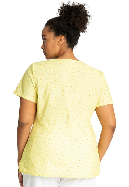 Hello Kitty Tooniforms Sanrio V Neck Scrub Top TF772 HSBW - Scrubs Select