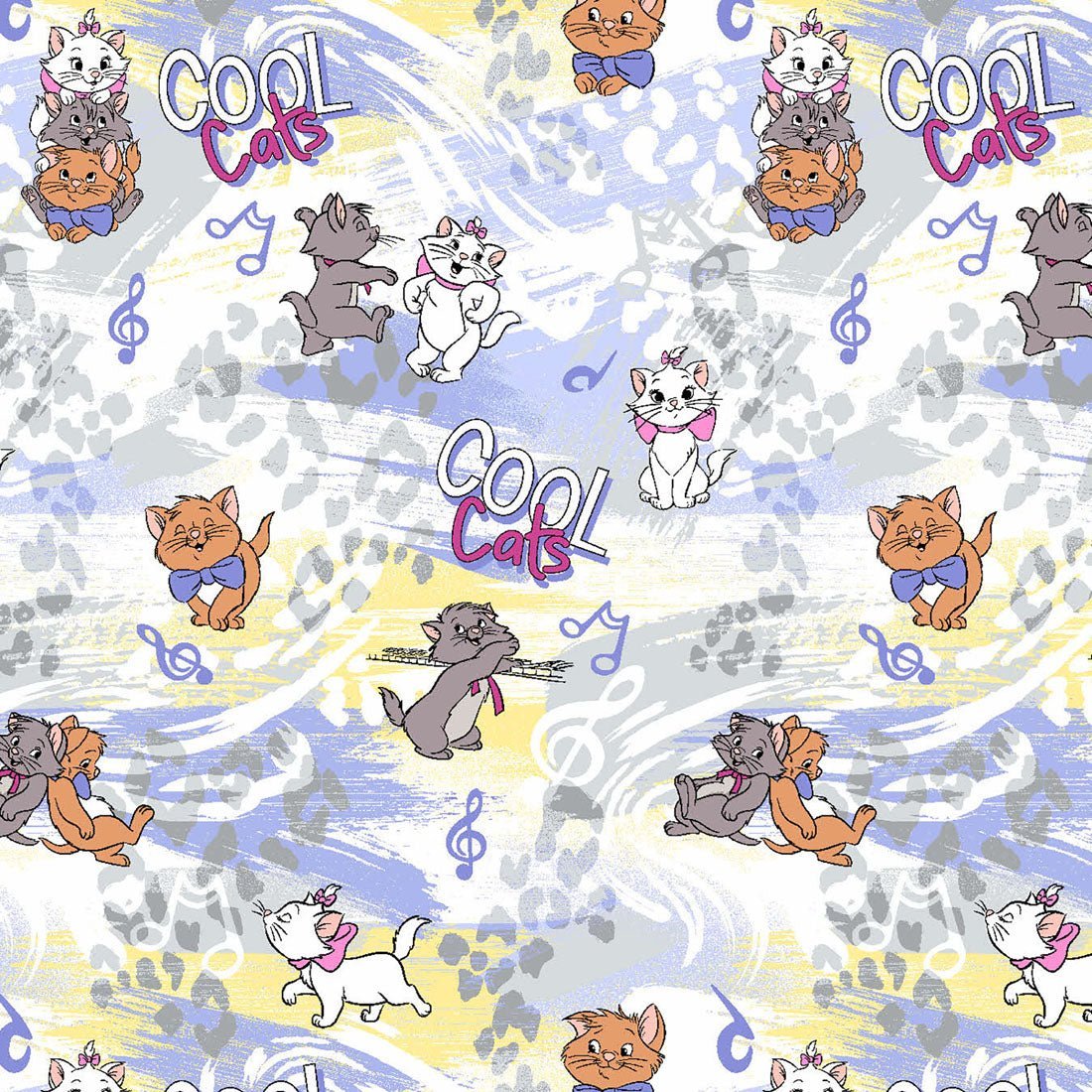 Hip Cats Tooniforms Disney Aristocats V Neck Scrub Top TF776 ACIP - Scrubs Select