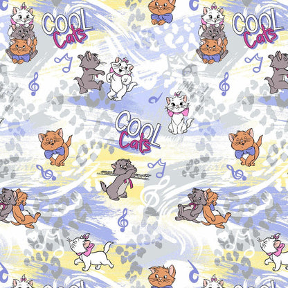 Hip Cats Tooniforms Disney Aristocats V Neck Scrub Top TF776 ACIP - Scrubs Select