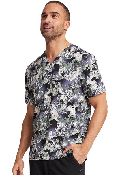 Jurassic World Tooniforms Unisex V Neck Scrub Top TF728 JWBD - Scrubs Select