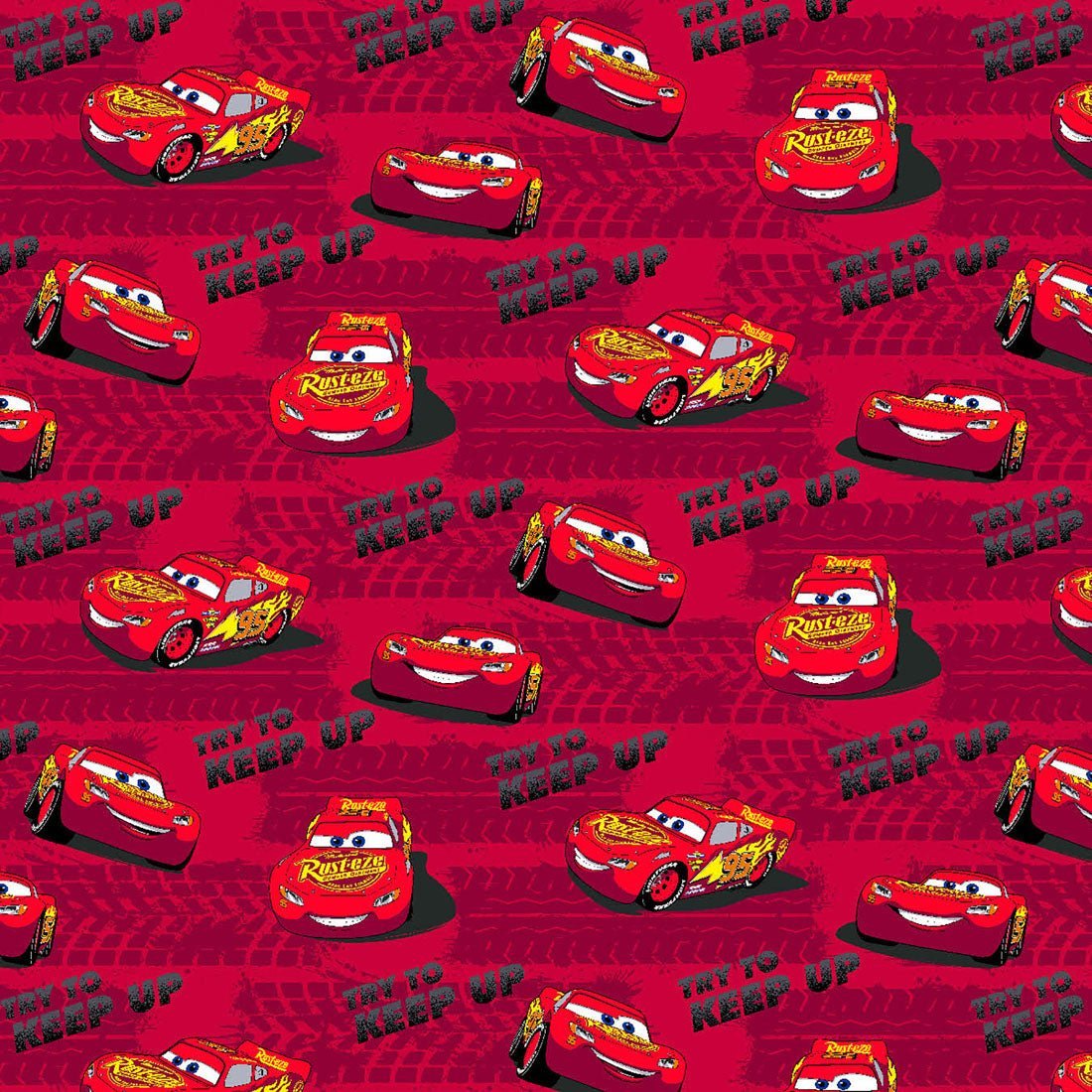 Lightning McQueen Cherokee Tooniforms Disney Unisex V Neck Scrub Top TF728 CSYT - Scrubs Select