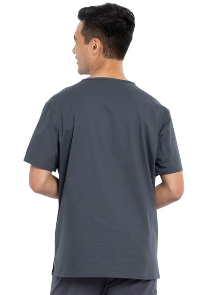 Lightning McQueen Tooniforms Disney Men's V Neck Scrub Top TF700 CSTQ - Scrubs Select